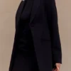 Abrigo de traje Caviar – Negro