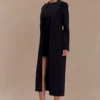 Abrigo de traje Caviar – Negro