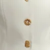 Blazer Asia con botones mixtos – Marfil Blazer Asia con botones mixtos – Marfil