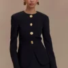 Blazer Asia con botones mixtos – Negro Blazer Asia con botones mixtos – Negro
