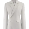 Blazer de traje entallado Jameson – Verde salvia claro Blazer de traje entallado Jameson – Verde salvia claro