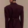 Blazer entallado Bellamy – Caoba Blazer entallado Bellamy – Caoba