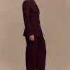 Blazer entallado Bellamy – Caoba Blazer entallado Bellamy – Caoba