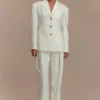 Blazer entallado Bellamy – Marfil Blazer entallado Bellamy – Marfil