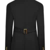 Blazer entallado Bellamy – Negro