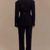 Blazer entallado Bellamy – Negro