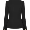 Blazer entallado Christel Suiting – Negro