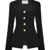 Blazer entallado Christel Suiting – Negro