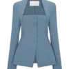 Blazer entallado de traje Christel – Azul océano Blazer entallado de traje Christel – Azul océano