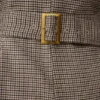 Blazer entallado Mila – Cuadros beige Blazer entallado Mila – Cuadros beige