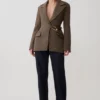Blazer estructurado Romy con detalles metálicos – Espiga Blazer estructurado Romy con detalles metálicos – Espiga