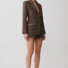 Blazer estructurado Romy con detalles metálicos – Espiga Blazer estructurado Romy con detalles metálicos – Espiga