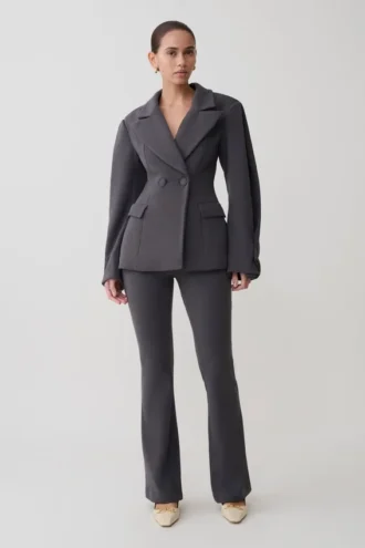 Pantalones acampanados Marion – Charcoal Shadow