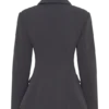 Blazer estructurado Wesley – Sombra de carbón