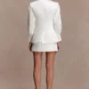 Falda de satén Kylie – Marfil Falda de satén Kylie – Marfil