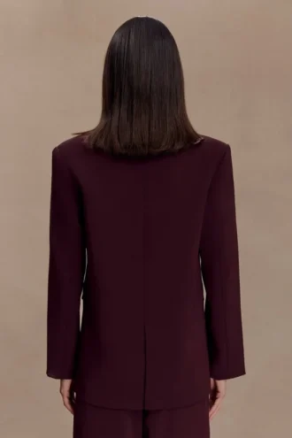Blazer oversize Mateo – Caoba