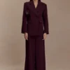 Blazer oversize Mateo – Caoba