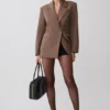 Blazer oversize Mateo – Marrón cacao