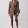 Blazer oversize Mateo – Marrón cacao