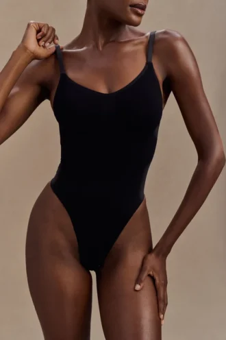 Body moldeador sin espalda Alyssa – Negro