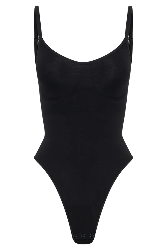 Body moldeador sin espalda Alyssa – Negro Body moldeador sin espalda Alyssa – Negro