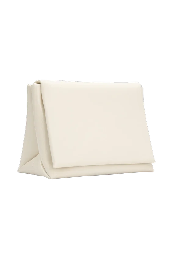 Bolso de mano oversize de piel sintética Kiera – Marfil Bolso de mano oversize de piel sintética Kiera – Marfil