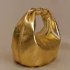 Bolso de piel Bristol Mini Croissant – Dorado Bolso de piel Bristol Mini Croissant – Dorado