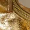 Bolso de piel Bristol Mini Croissant – Dorado Bolso de piel Bristol Mini Croissant – Dorado