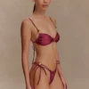 Braguita de bikini con pedrería Memphis – Vino Braguita de bikini con pedrería Memphis – Vino