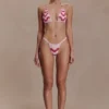 Braguita de bikini con pedrería Robyn – Rosa Braguita de bikini con pedrería Robyn – Rosa