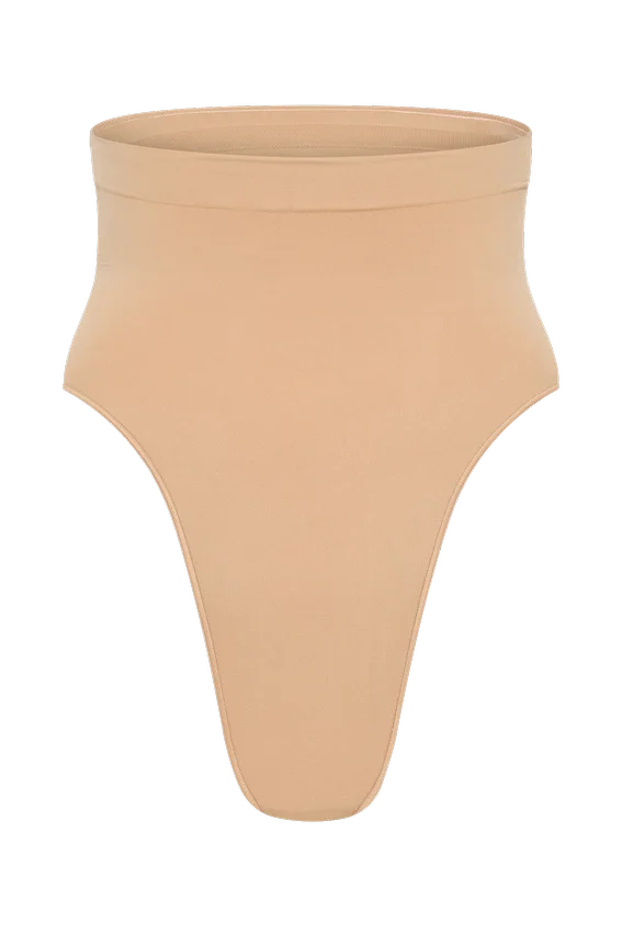 Braguitas moldeadoras de cintura alta Saria – Beige Braguitas moldeadoras de cintura alta Saria – Beige
