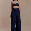 Vaqueros Denim de cintura alta Beatrix – Azul índigo Vaqueros Denim de cintura alta Beatrix – Azul índigo