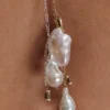 Cadena con perlas Tallulah – Dorado
