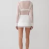 Falda de satén Frankie – Blanca Falda de satén Frankie – Blanca