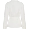 Camisa de algodón con lazo en la espalda Millie – Blanca Camisa de algodón con lazo en la espalda Millie – Blanca