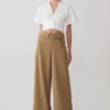 Camisa de pantalones cortos con lazo en la espalda Noelia – Blanca Camisa de pantalones cortos con lazo en la espalda Noelia – Blanca