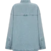 Camisa oversize de Denim Lioda – Azul 80’s Camisa oversize de Denim Lioda – Azul 80’s