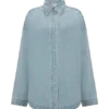 Camisa oversize de Denim Lioda – Azul 80’s Camisa oversize de Denim Lioda – Azul 80’s