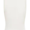 Camiseta sin mangas con bordado Vianna – Marfil Camiseta sin mangas con bordado Vianna – Marfil