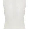Camiseta sin mangas de punto transparente Dollie – Marfil Camiseta sin mangas de punto transparente Dollie – Marfil