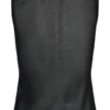 Camiseta sin mangas de punto transparente Dollie – Negro Camiseta sin mangas de punto transparente Dollie – Negro