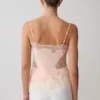 Camisola Miriam de satén y encaje – Melocotón Camisola Miriam de satén y encaje – Melocotón