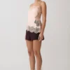 Camisola Miriam de satén y encaje – Melocotón Camisola Miriam de satén y encaje – Melocotón