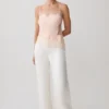 Camisola Miriam de satén y encaje – Melocotón Camisola Miriam de satén y encaje – Melocotón