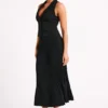 Chaleco de traje Mura – Negro