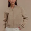 Chaqueta bomber de ante Rudy – Arena Chaqueta bomber de ante Rudy – Arena
