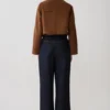 Chaqueta con cuello de ante sintético y cuero Remy – Beige Chaqueta con cuello de ante sintético y cuero Remy – Beige