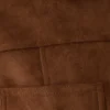 Chaqueta con cuello de ante sintético y cuero Remy – Beige Chaqueta con cuello de ante sintético y cuero Remy – Beige