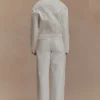 Chaqueta Denim entallada Kirra – Blanca Chaqueta Denim entallada Kirra – Blanca