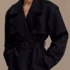 Chaqueta trench corta Alden – Negro Chaqueta trench corta Alden – Negro